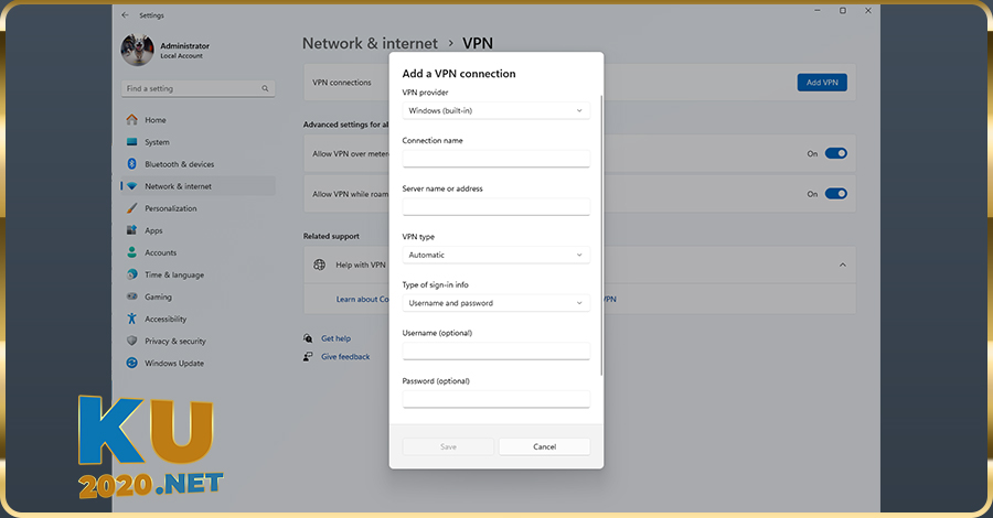 Hướng dẫn sử dụng VPN để vượt chặn